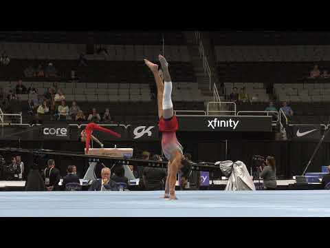 Hasan Aydogdu - Floor Exercise - 2023 Xfinity U.S. Championships - Junior Men - Day 2