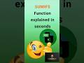 🔥 SUMIFS in seconds | Add with Multiple Conditions 🔥 #excel #microsoftexcel #excelforbeginners#tips
