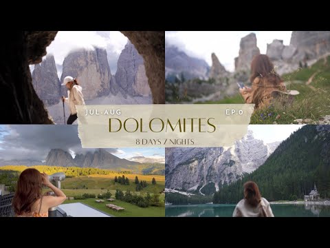 เที่ยวอิตาลี | Dolomites | ep.0 | สรุปแพลนการเดินทางขับรถเที่ยว Dolomites ทั้งหมด 8 วัน 7 คืน [SUB]