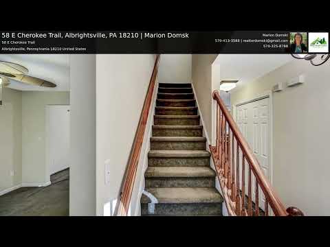58 E Cherokee Trail, Albrightsville, PA home video tour