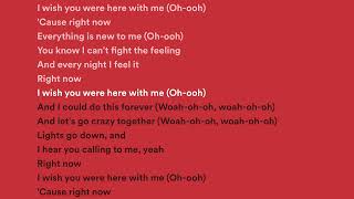 One Direction - Right Now (Lirik | Lyrics | Karaoke)