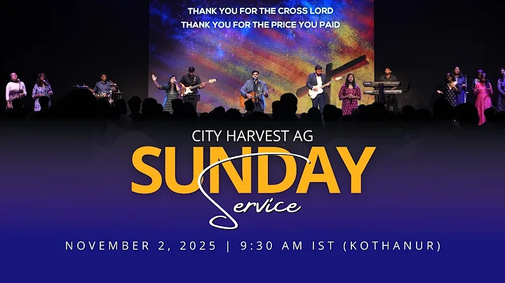 🔴 LIVE Sunday First Service | Live Online Church Service | City Harvest | November 2, 2025