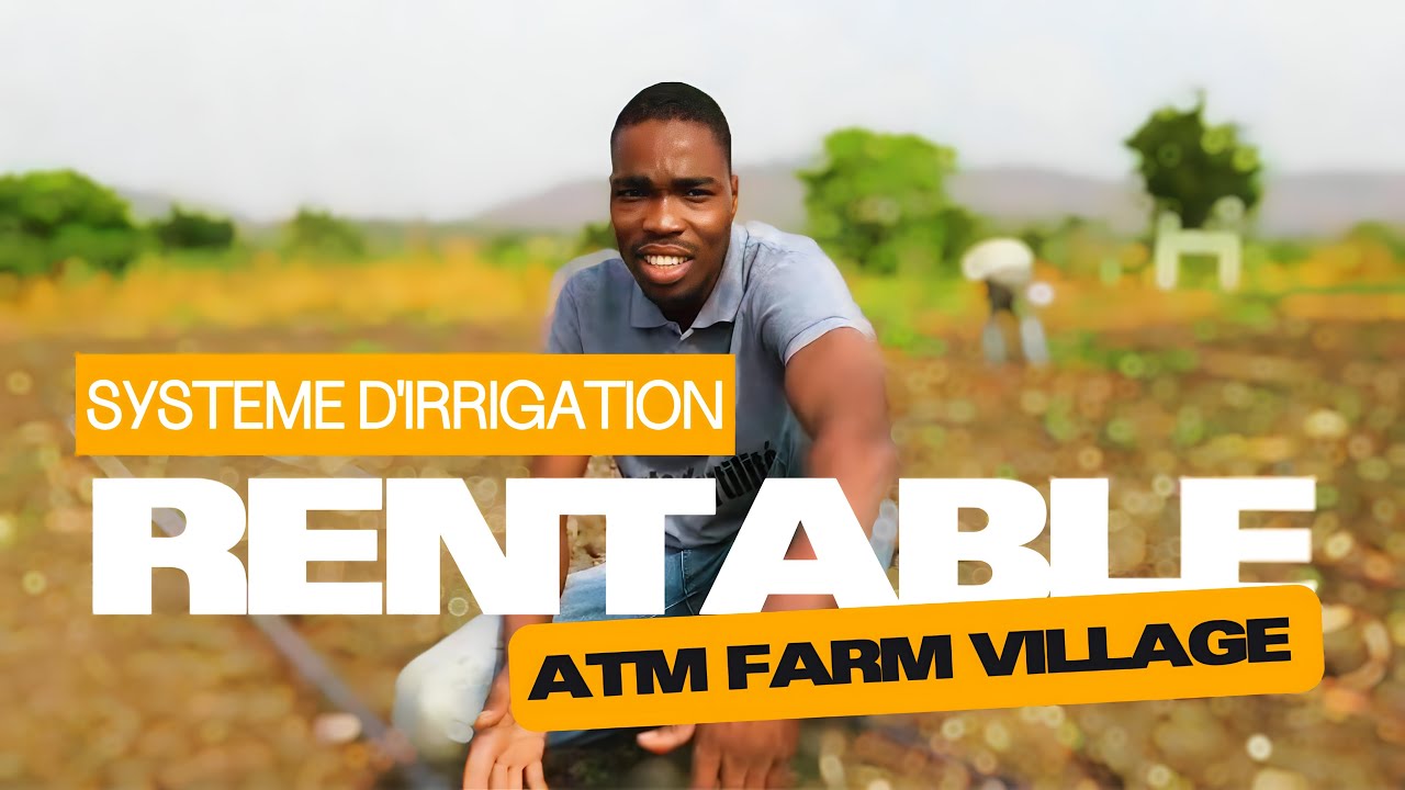 SYSTÈME D'IRRIGATION ULTRA-RENTABLE  _ ATM FARM VILLAGE