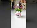 Diy Cute Tiny Planter#shorts #shortviral#diy#miniplanter #acrylicpainting#clayart #handmade#trending
