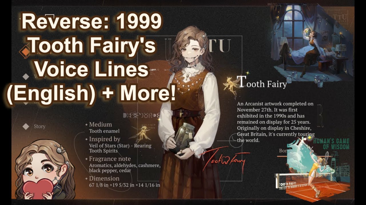 Reverse: 1999 - Tooth Fairy's English Voice Lines, and More! 🦷🧚 - YouTube