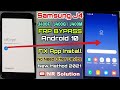 Samsung J4 J400F/J400G/J400M FRP Bypass Android 10 FIX App Not Install Without Smartswich March 2021