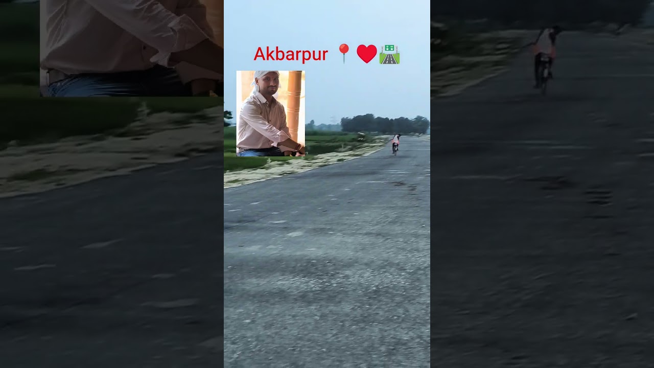akbarpur Ambedkar Nagar road 📍🛣️ 30/8/2025