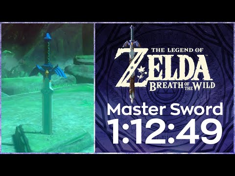 Breath of the Wild: Master Sword Speedrun in 1:12:49 w/ Heart Duplication - World Record 3/22/19