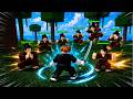 Defeating 7 Yoga Warriors in Roblox Blox Fruits