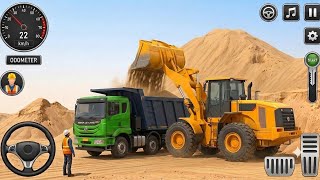 Real City Construction Simulator 3D - City Road Builder Excavator Trucks 2026 - Android Gameplay screenshot 5
