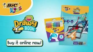 BIC®Kids DrawyBook, the new interactive colouring book with augmented reality
