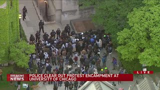 UofC Police begin to clear out encampments