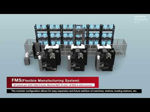 Flexible Manufacturing & Automation - JTEKT - FH5000S Horizontal Machining Center