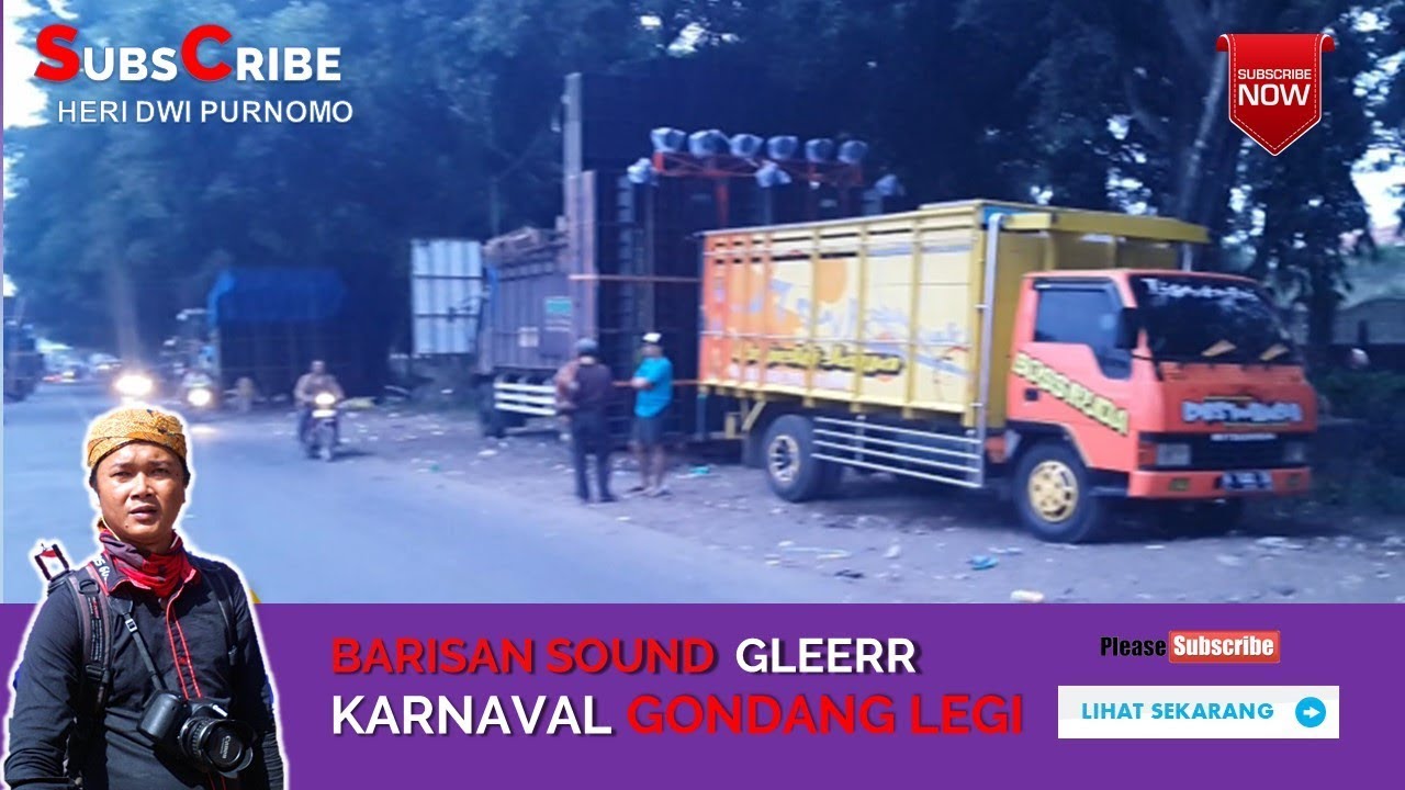 Wow...Barisan Sound system Karnaval Gondang Legi 2018 Tampil All Out