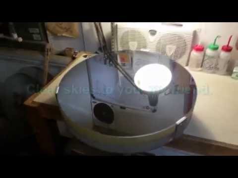 Spectrum Coatings - Unloading Another Lightholder 24" Telescope Mirror