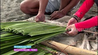 JEJAK PETUALANG | Membuat Atap Rumbia - MELANGLANG KE TANAH NYIUR MELAMBAI (18/09/19) Part 2