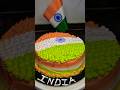 Republic day Tiranga cake. #shorts #cake #ytshorts #trending #tiranga #tirangacake #design