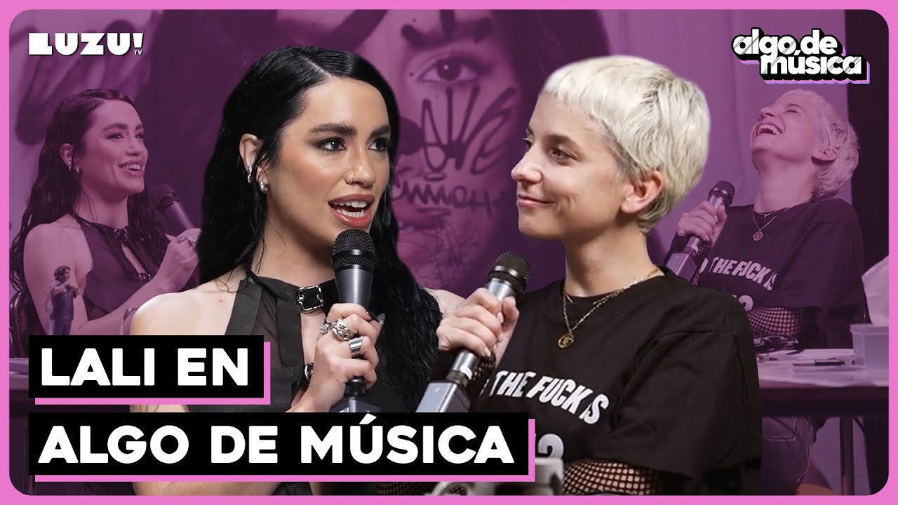 #ALGODEMUSICA | NOTA EXCLUSIVA A LALI: BIENVENIDA AL CLUB DE MÚSICA