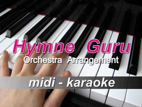 HYMNE GURU KARAOKE ORCHESTRA MIDI MINUSONE KARAOKE