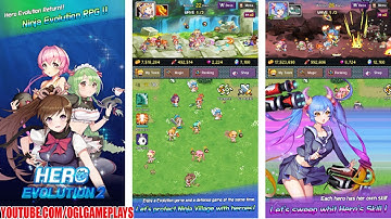 Hero Evolution 2 : Ninja Girls Gameplay (Android iOS)