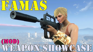 Fallout 4: Weapon Showcases: FAMAS (Mod)