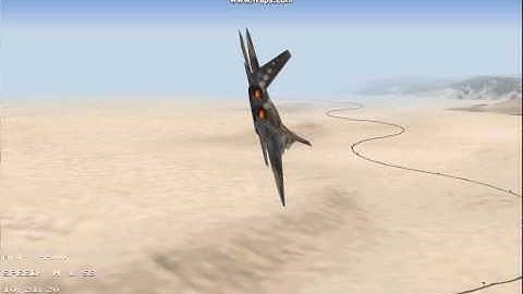 F22 thrust vector demo.avi