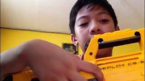 Nerf Deploy cs-6 Unboxing Review Demo