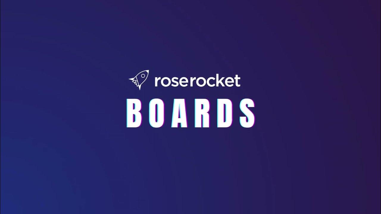 Rose Rocket Boards Overview YouTube