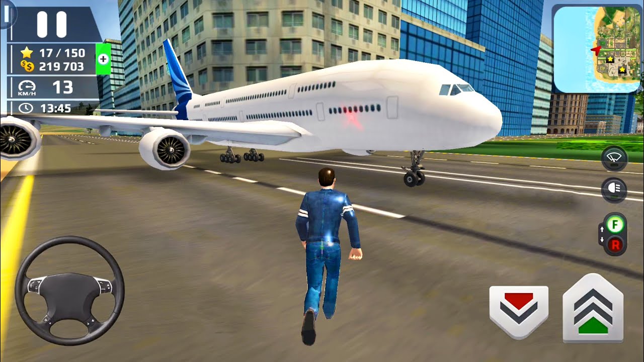 Car Driver & Plane Pilot Simulator #12 - Flight On 4 Planes