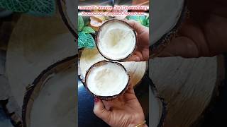 Coconut 🥥 Icecream #shorts #foodshorts #icecream #Coconut #viral #recipe