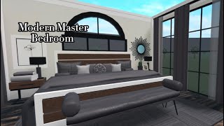 Roblox : Bloxburg | Modern Master Bedroom {Speedbuild}