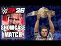 WWE 2K26 Showcase Match CM Punk Vs JBL Gameplay WWE 2K26 Showcase Match CM Punk Vs JBL Gameplay