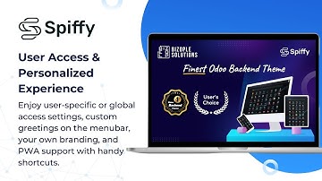 👤 Spiffy Odoo Backend Theme – User Access & Personalized Experience