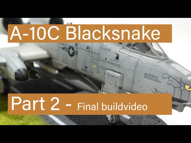 A-10C Blacksnake - Italeri 1/48 - Part 2 - YouTube