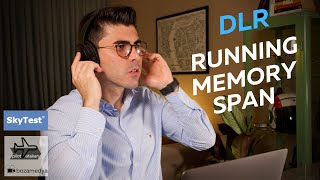 DLR-1 | RUNNING MEMORY SPAN | RMS