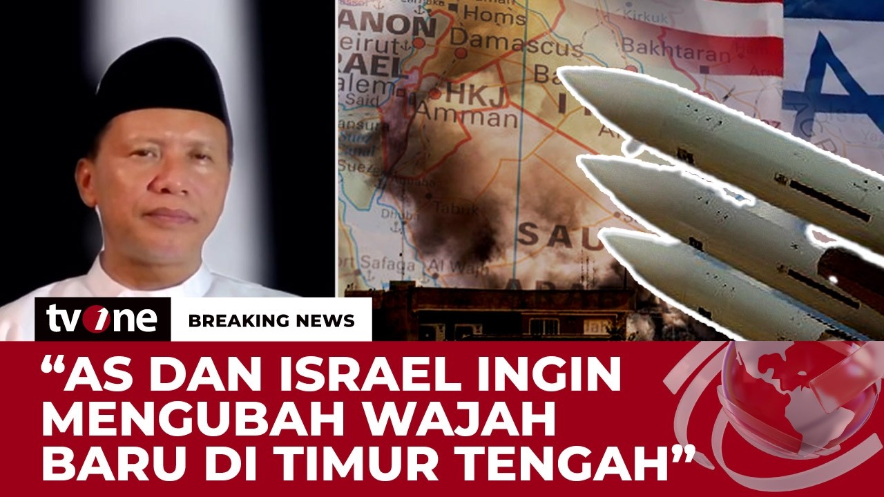 Perang Iran VS Israel-AS, Annibras: Negara Timteng Jangan Terjebak dengan Muslihat Israel | tvOne