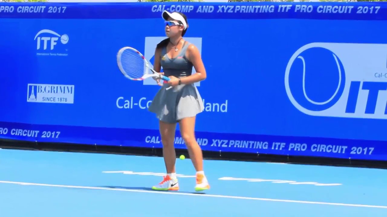 Mananchaya VS Punnin - Cal Comp & XYZprinting ITF Pro Circuit 2017 hua hin hotels