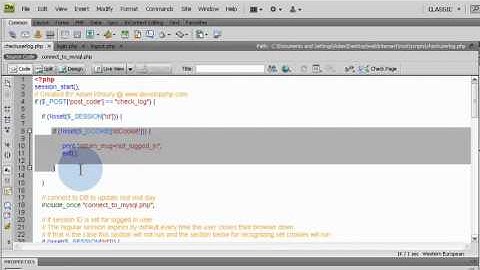 27 How to Build a Social Network Website Part 27   PHP cookies tutorial
