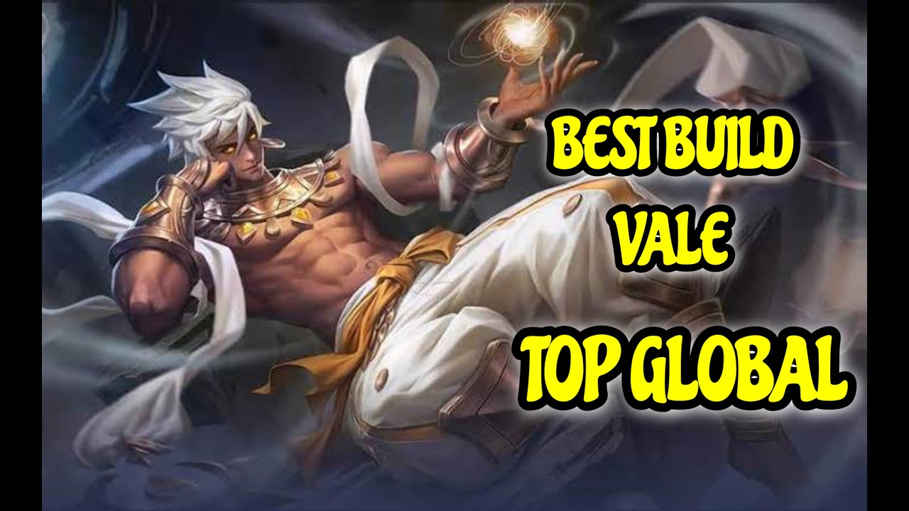 best build Vale top global | mobile legends