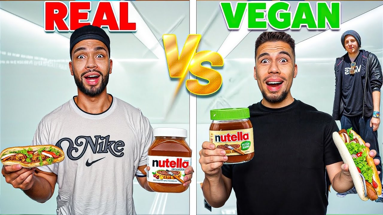 VEGANES ESSEN VS ECHTES ESSEN !!! (ANSAGE AN UNGE)