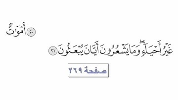 القرآن الكريم الجزء الرابع عشر بصوت القارئ معتز اقائي قراءة سريعة مع التتبع