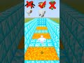 Minecraft Lava jump vs Mob jump 🤯 wait for end...#shorts #minecraft