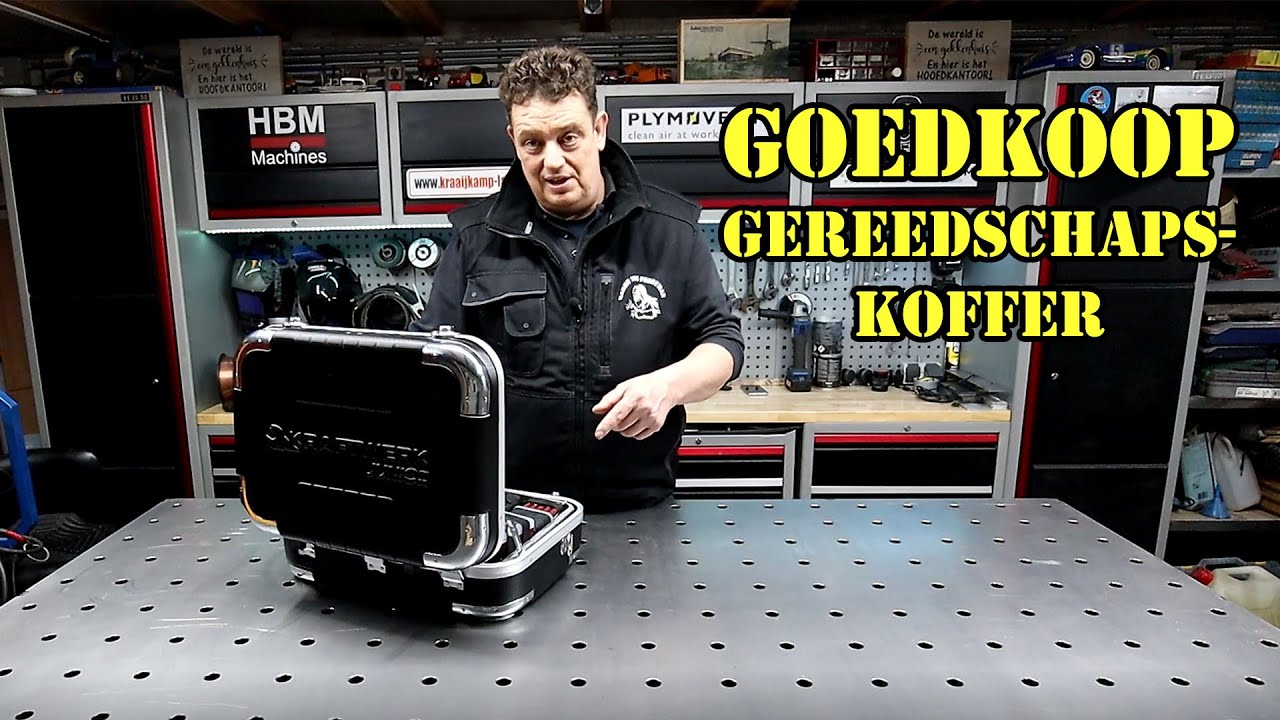Kraftwerk 1050 Gereedschapskoffer wat zit erin en is het wat!