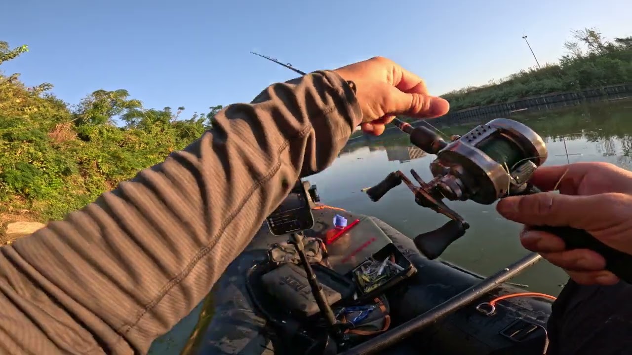 Bass Fishing in USA Live streaming highlight Kokopelli packraft inflatable kayak megabass Shimano