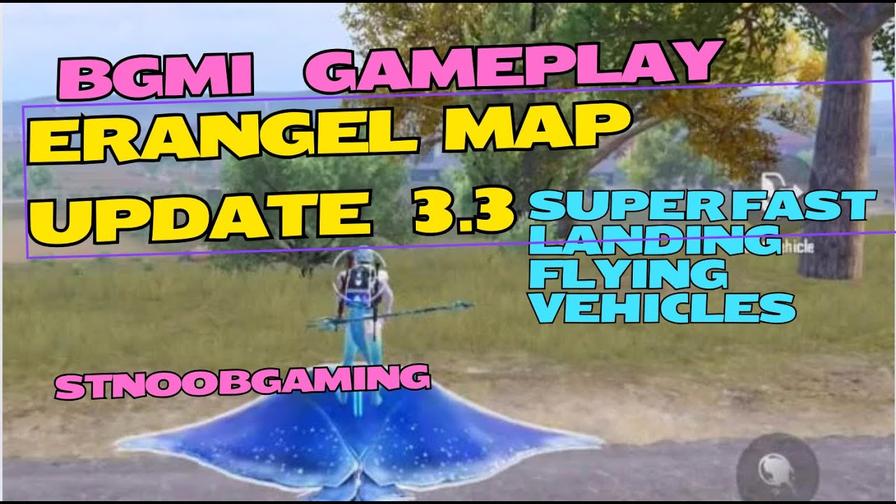 BGMI GAMEPLAY INDIA BEST GAME ERANGEL MAP 3.3 SUPERFAST LANDING FLYING ...