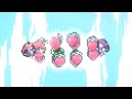 Celeste  the ultimate summit strawberry train and 1up 42 strawberries