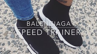 BALENCIAGA SPEED TRAINER UNBOXING & REVIEW