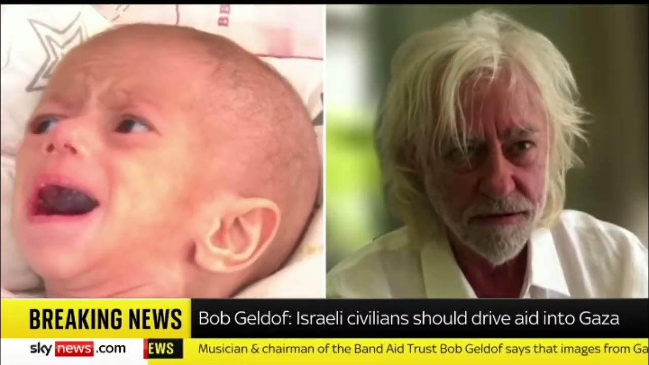 Well someone has to say something,who better than Sir Bob Geldof says