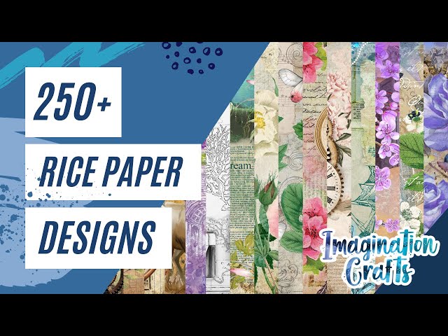 Imagination Crafts Rice Paper USB Collection 