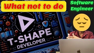 Becoming a T-Shaped Developer | Advantages, Challenges, and Strategies | #softwareengineer #coding